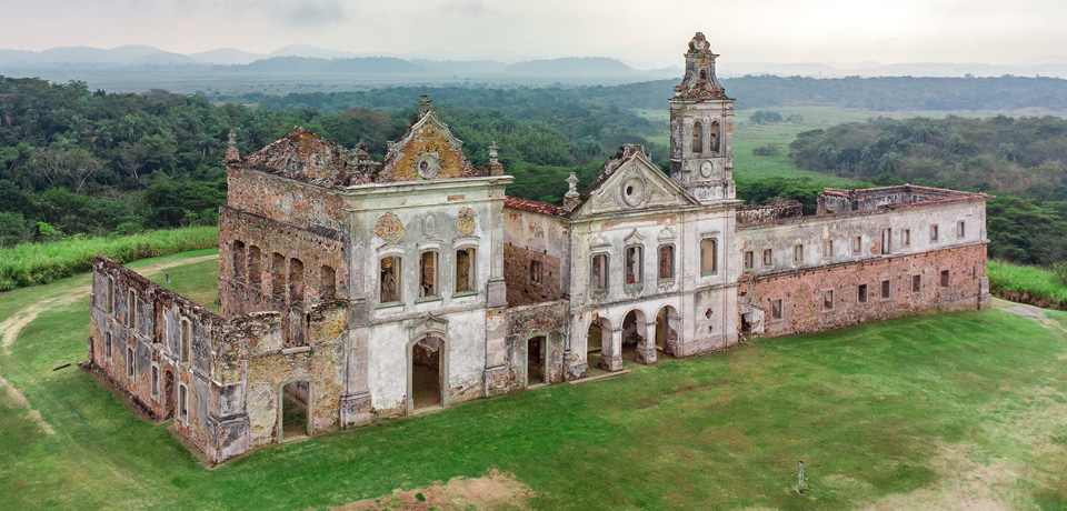 Foto das Ruínas do Convento São Boaventura em Itaboraí. Crédito Bruno Castro