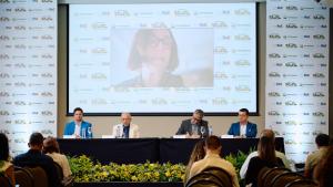 Coletiva de imprensa realizada em Recife, na tarde desta segunda-feira (01/12)