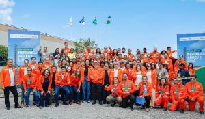 Cerimônia que marcou o início das obras de ampliação da RNEST, em Ipojuca (PE)